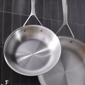 Demeyere Essential 5 Koekenpannenset RVS, 20, 24 en 28 cm - Essential 5 - Demeyere