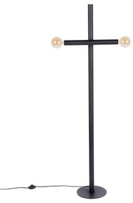 Zuiver Hawk Design Vloerlamp Mat Zwart