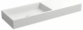 Clou Mini Wash Me fontein solid surface rechts 56cm wit mat