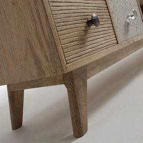 Kave Home Hoob Houten Tv-meubel Retro - 160x35x51cm.