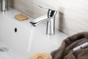 Sapho Trevia wastafelkraan chroom