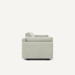 Hoekbank in stonewashed fluweel, CÉSAR