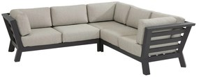 4 Seasons Outdoor Meteoro Loungeset      antraciet weerbestendig