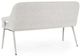 By-Boo Bench Fika Scandinavische Eetkamerbank Met Armleuning Beige