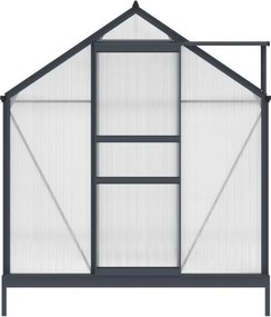 Azalia aluminium serre 1,9 x 3,1 m CoverTech antraciet