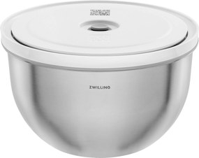 ZWILLING Fresh &amp; Save BOWLS Vacuümkom L / 24 cm, Roestvrij staal, Zilver - Fresh &amp; Save BOWLS - ZWILLING
