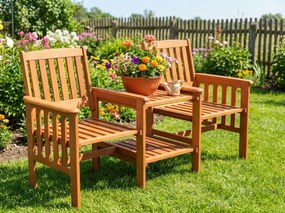 Memphis Tete A Tete Bank Meranti Zand/Beige