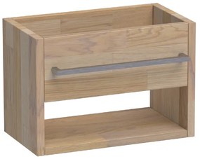 BRAUER Small Fonteinonderkast - 40x28x22cm - 1 lade - zonder greep - hout - grey oak 10081