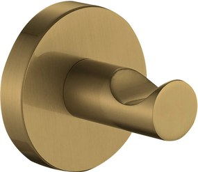 Plieger Vigo handdoekhaak enkel geborsteld goud