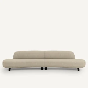6-zitsbank chambray linnen, Rosebury design E.Gallina