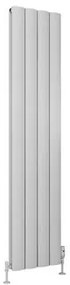 Eastbrook Guardia radiator 35x180cm aluminium 1824W grijs mat