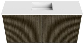 Mondiaz Joya 80cm toiletmeubel shadow met wastafel faye midden 1 kraangat talc