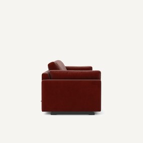 Omvormbare bank in fluweel, César