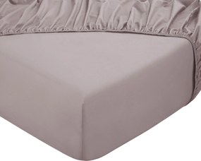 Hoeslaken Home - 100% natuurlijk katoen - 180x200 - lichtlila