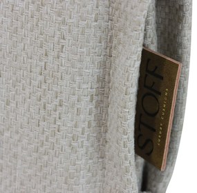 Stoff Mika Standenkussen Polyester Taupe