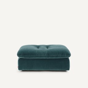 Modulaire fluwelen voetensteun, GIULIANO