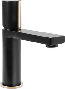 Wastafelkraan Rea Icon Black/Gold Low