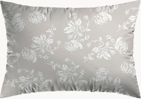 Katoensatijnen kussenslopen Roses, 2-delig