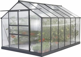 Azalia aluminium serre 2,5 x 3,7m CoverTech antraciet