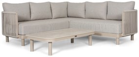 Hoek loungeset 5 personen Rope Zand/Beige  Lifestyle Garden Furniture Solento