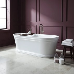 Vrijstaande acrylbadkuip Olivia 170