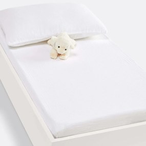 Hoeslaken voor babybed, effen tetra, Kumla