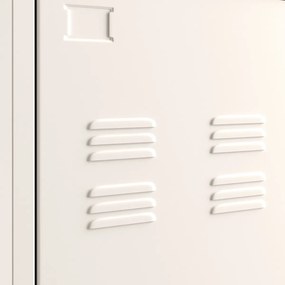 Vestiairekast in metaal, 1 deur, Hiba