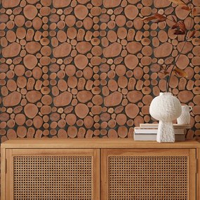 3D Houten Wandpaneel | Lychee | 30×30 cm | Wanddecoratie
