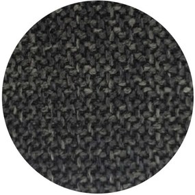 Eetkamerstoel - Arne - stof Bjorn grof geweven donker grijs