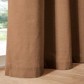Gordijn in fluweel met oogjes Velvet