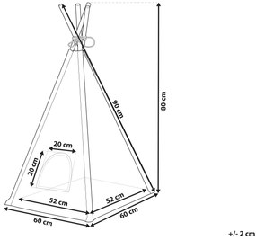 Huisdiertent grijs ARPACIK Beliani