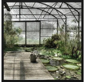 Goossens Schilderij Urban Botanical 2, 74 x 74 cm