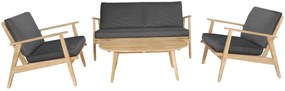 The Outsider Stoel-Bank Loungeset - Narvik - Acacia - Grijs - The Outsider