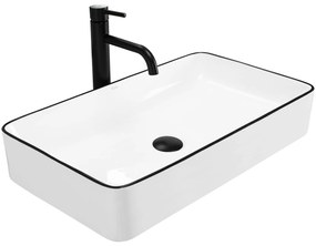 Opzetwastafel Denis Black Edge