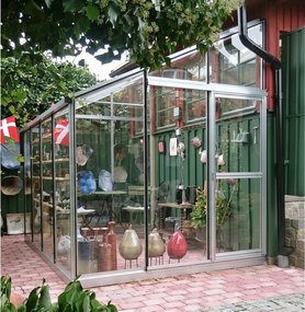 Filclair Culti-Luxx muurserre - 2,25 x 3,75m - Aluminium