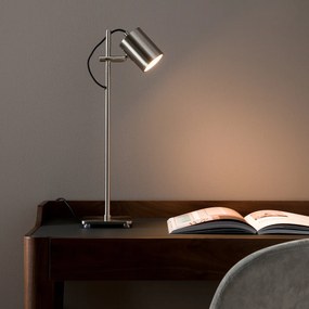 Lamp spot, satijnnikkel afwerking, Girevole