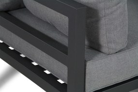 Loungeset tuin 4 personen Wicker Grijs  Garden Collections Toronto/Arenas