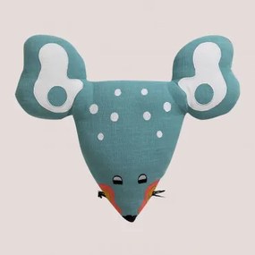 Skiper Kids Katoenen Kussen Muis - Sklum