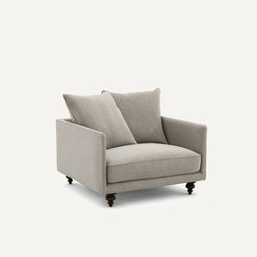 Fluwelen chenille fauteuil, Lazare