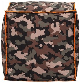 Sitting Point Poef Cube Camo - Olive