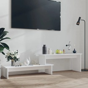 vidaXL Tv-meubel 180x30x43 cm bewerkt hout wit