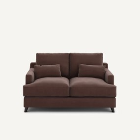 2-zits compacte zetel van linnen fluweel, ALWINE