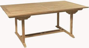 Tuintafel Fun van teakhout met parasolgat