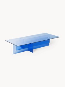 Grote glazen salontafel Anouk, B 160 cm