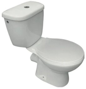 Go by Van Marcke Toledo wc pack 65.5x39x72.5cm porselein wit 3/6 L muuraansluiting H/PK met zitting SACHWCTOLESH