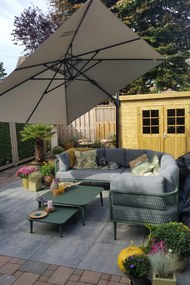 Garden Impressions Nina loungeset - Moss green/light grey