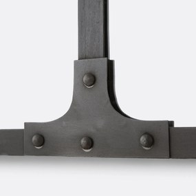 Metalen spigel in industriële stijl 144x120 cm, Lenaig