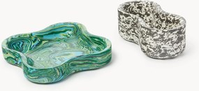 Decoratieve schalen Elara van marmer, 2-delig