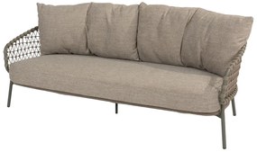 4 Seasons Outdoor Jura loungebank olijfgroen SALE Loungebank beige weerbestendig
