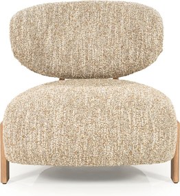 Boucle Stoel Beige Naturel
